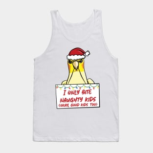 Only Bite Naughty Kids Lutino Cockatiel Tank Top